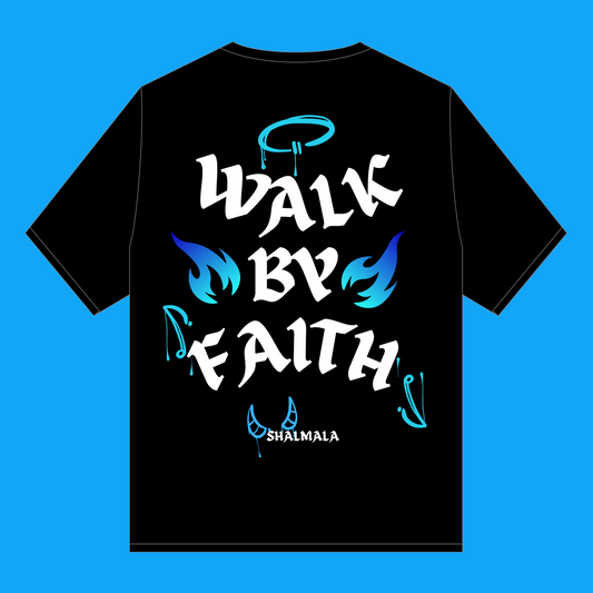 [ Walk by Faith ] - Oversized Unisex Tshirt