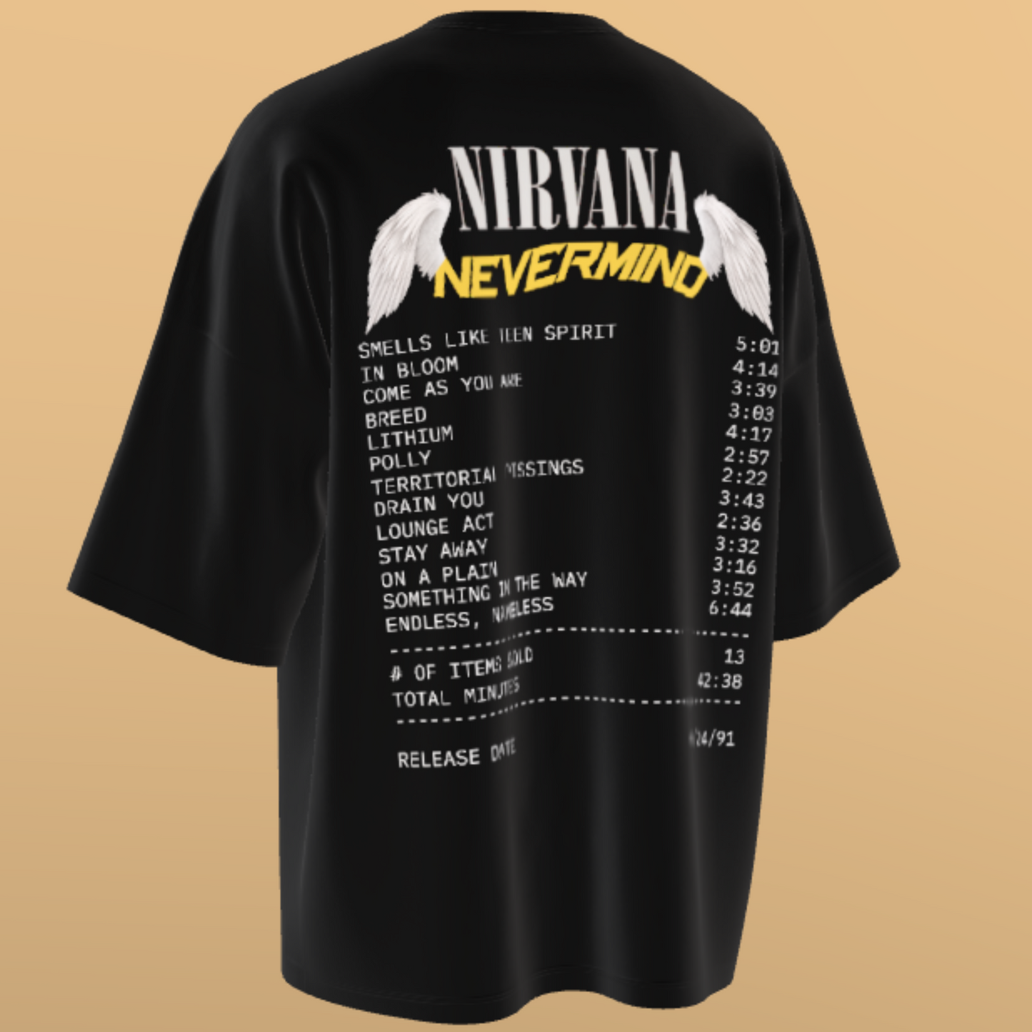 [Kurt Cobain - Nirvana] - Oversized Unisex Tshirt