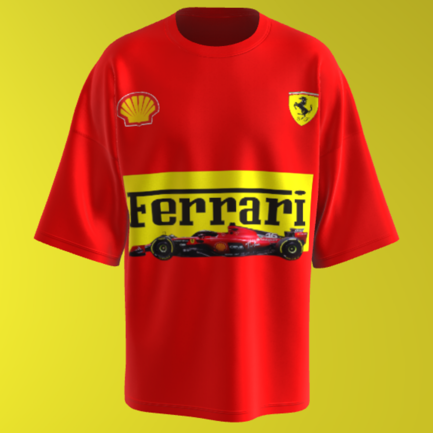 [F1] Ferrari - Oversized Unisex Tshirt