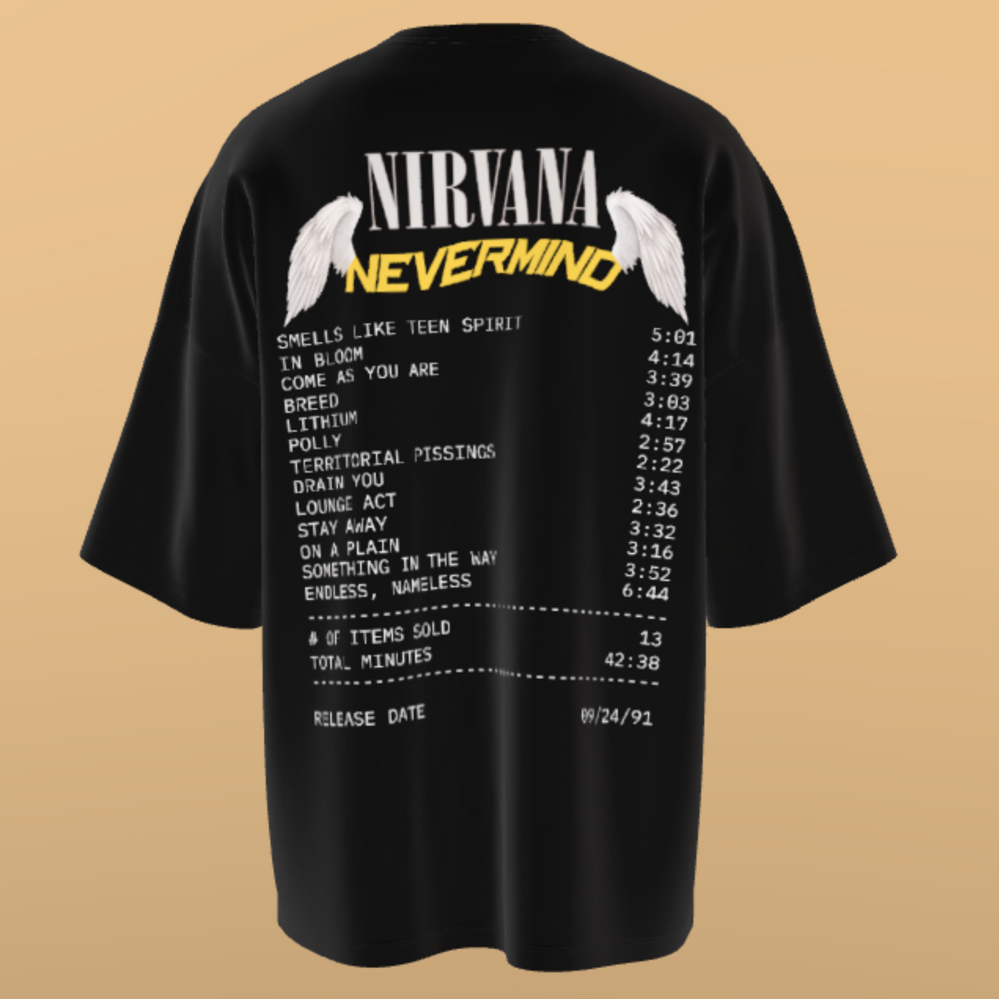 [Kurt Cobain - Nirvana] - Oversized Unisex Tshirt