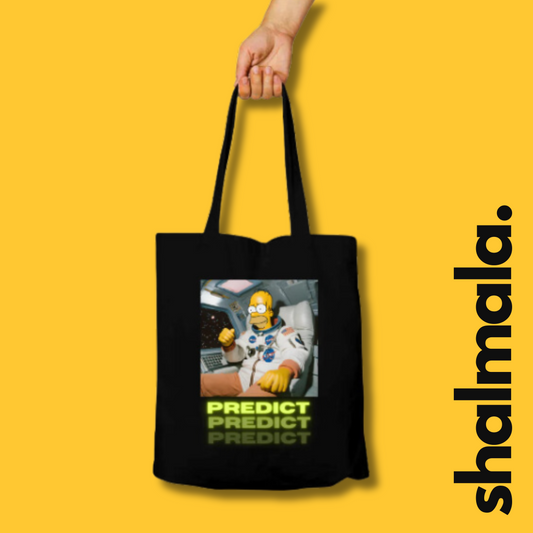 Simpsons Predict - Unisex Zipper Tote Bag