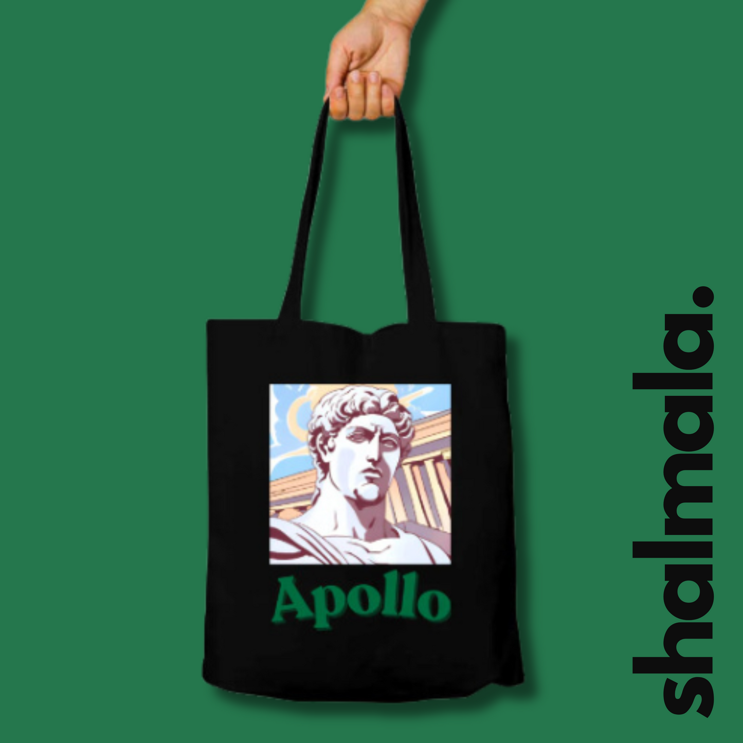 Apollo - Unisex Zipper Tote Bag