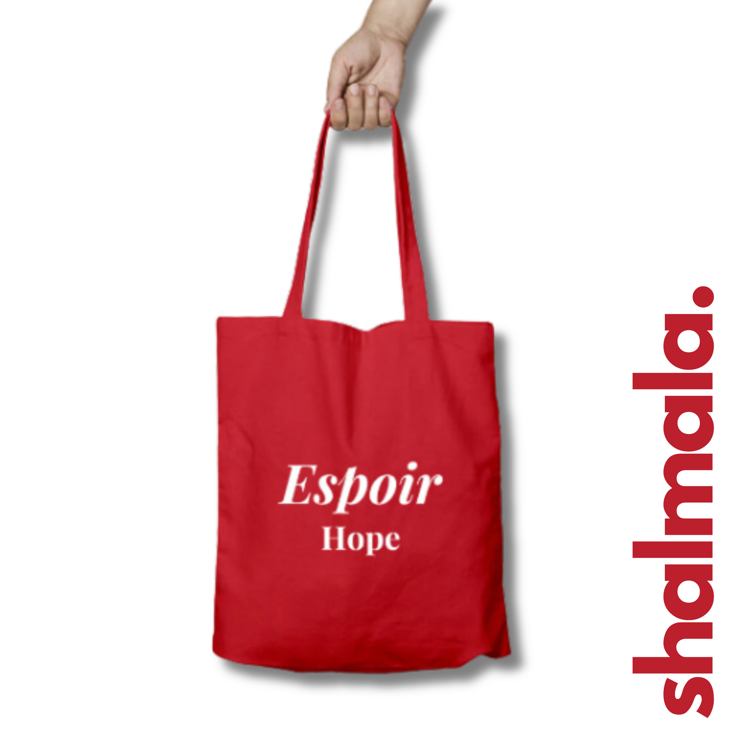 Espoir - Unisex Zipper Tote Bag