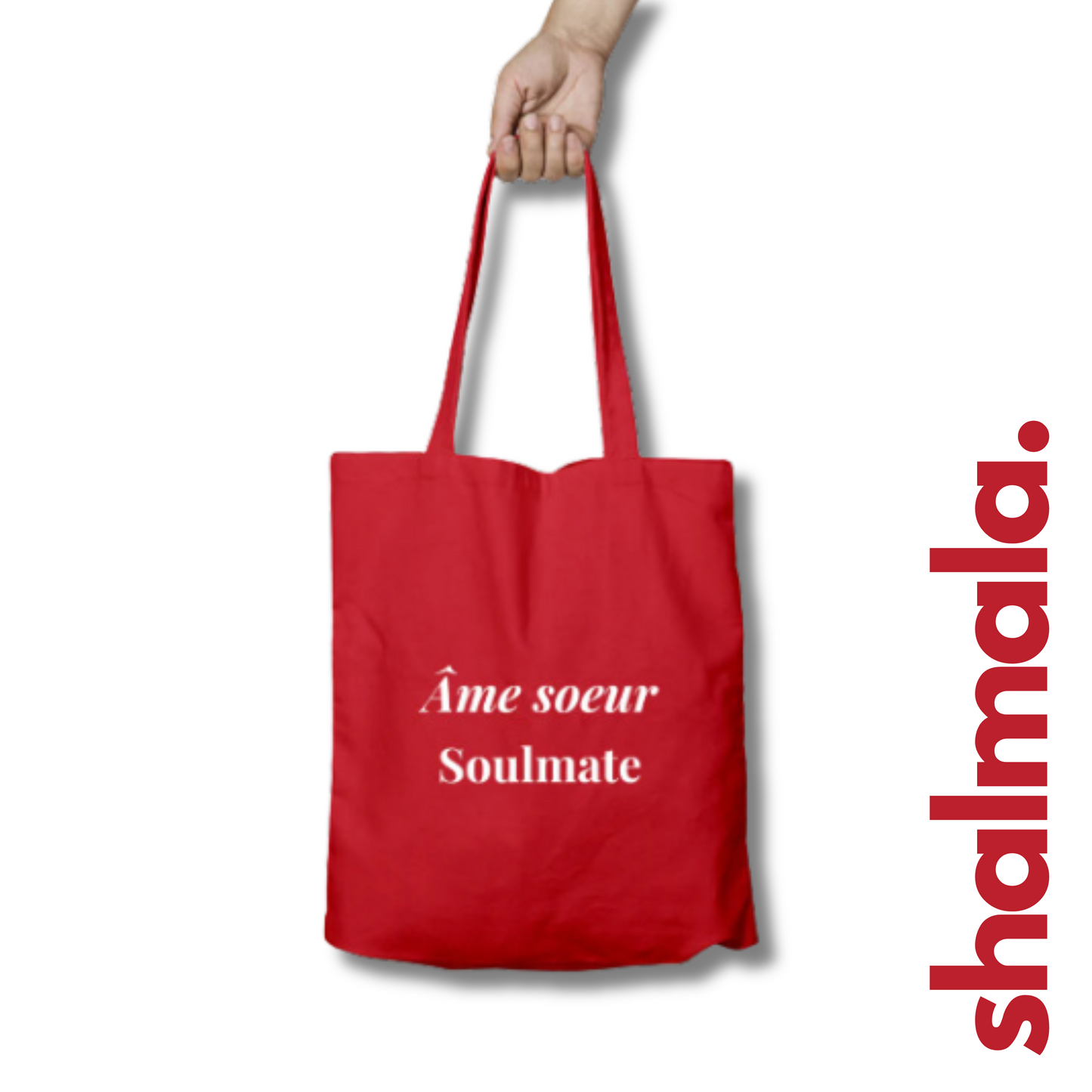 Âme soeur - Unisex Zipper Tote Bag