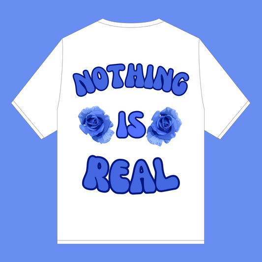 [ Nothing is Real - Ash ]  - Oversized Unisex Tshirt