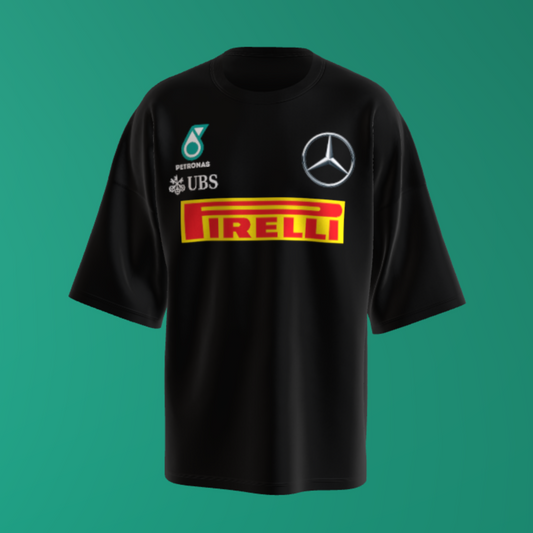 [F1] - Mercedes AMG Formula 1 Racing - Oversized Unisex Tshirt