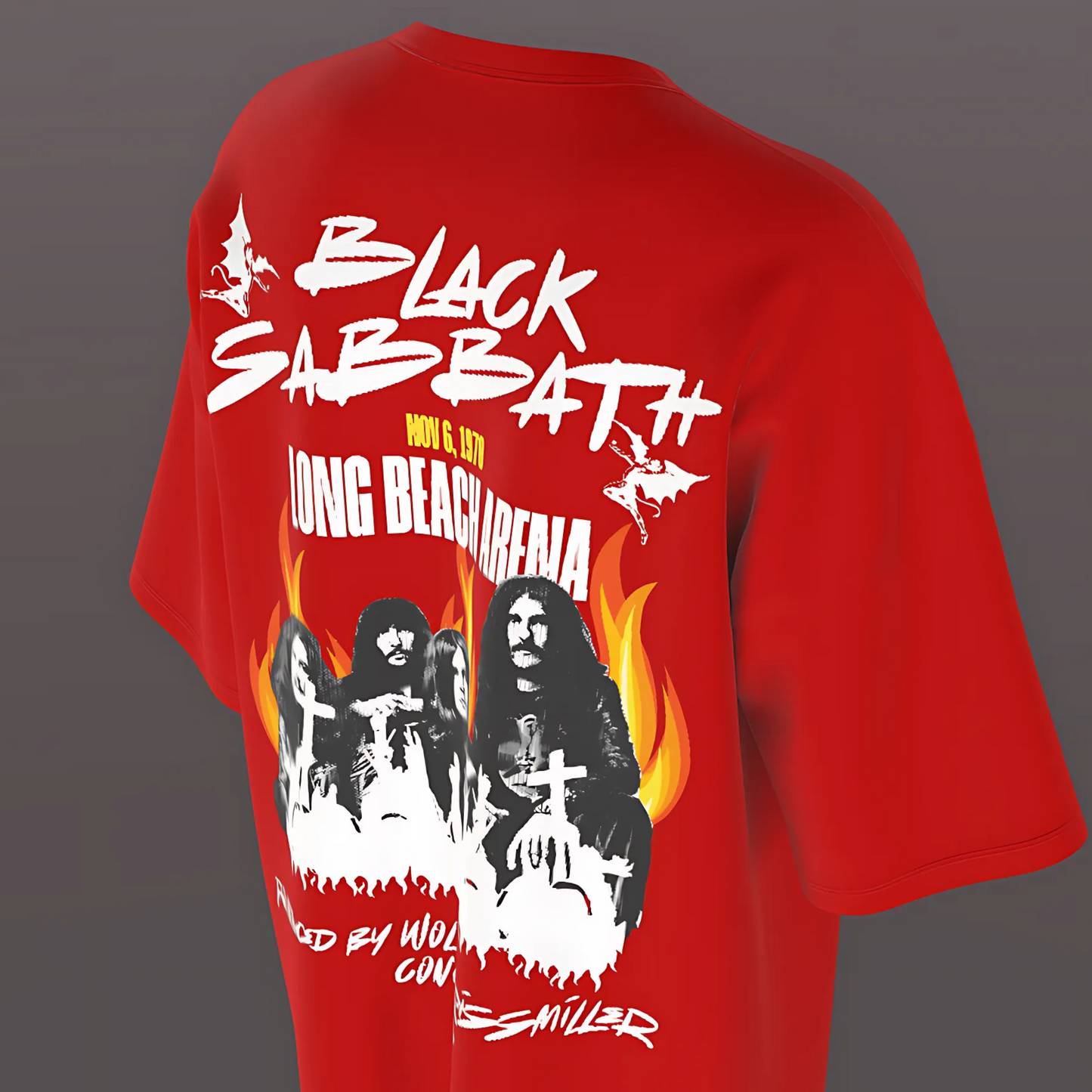 Black Sabbath 1978 Long Beach Arena Concert T-Shirt – Limited Edition