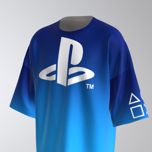 Eat Sleep Playstation Repeat - Heavyweight Oversized Jersey